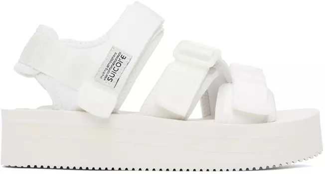 Белые сандалии KISEE-VPO Suicoke