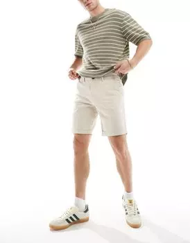 Белые шорты чинос Jack & Jones