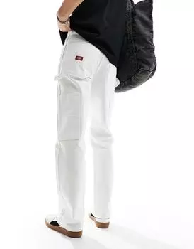 Белые свободные брюки Dickies Painter