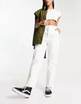 Белые укороченные брюки Dickies Phoenix