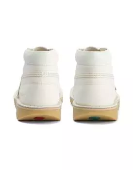 Белые веганские ботильоны Kickers Hi