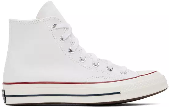 Белые высокие кеды Chuck 70 Converse