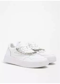 Белые женские кожаные кроссовки NEW ERA 0156 Alberto Guardiani, белый