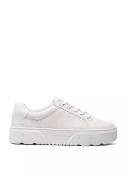 Белые женские кожаные кроссовки TB0A61FGEM21_LOW LACE UP Timberland, белый