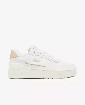 Белые женские кроссовки T-Clip Platform Lacoste