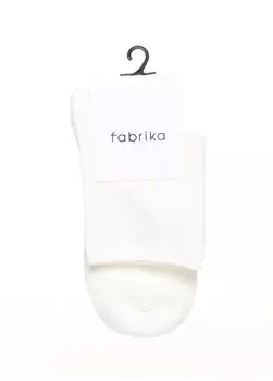 Белые женские носки Fabrika