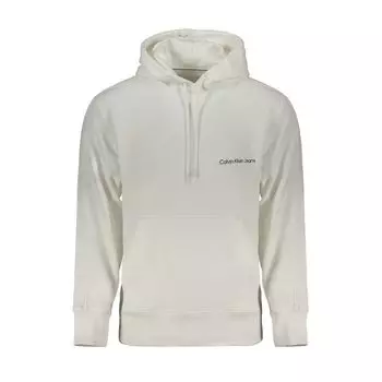 Белый хлопковый свитер Calvin Klein