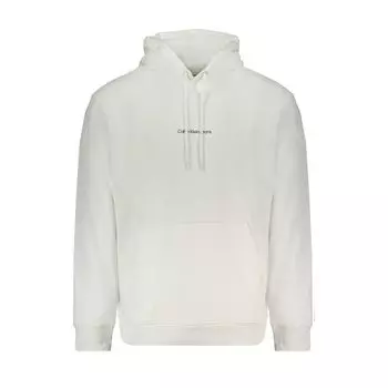 Белый хлопковый свитер Calvin Klein
