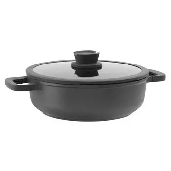 BergHOFF Сотейник с антипригарным покрытием и крышкой Stone+ 28см