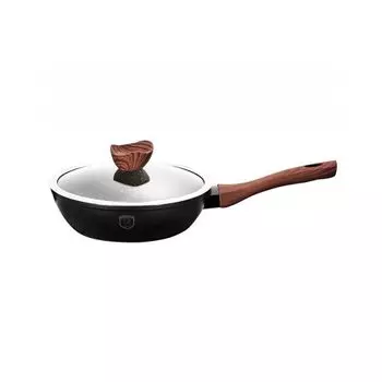 BERLINGERHAUS Сковорода глубокая с крышкой 24 см EBONY Line Rosewood BH-1718