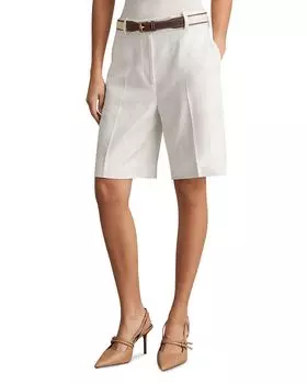 Бермуды Devon с поясом REISS, белый