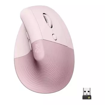 Беспроводная мышь Logitech Lift, розовый