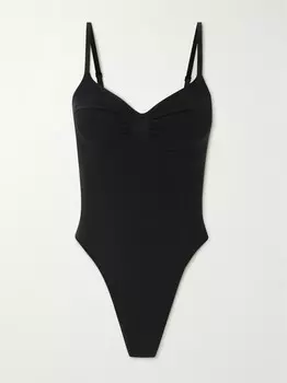 Бесшовное боди-стринги Sculpt Skims, черный