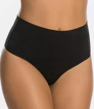 Бесшовные моделирующие стринги Spanx, черный