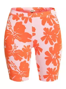 Бесшовные шорты Roxy "Surf.Kind.Kate.", цвет Pink Frosting My Kind Of Hibis