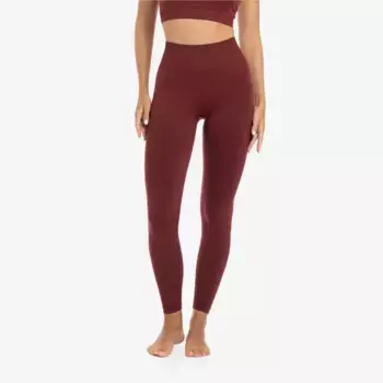 Бесшовные женские леггинсы Sculpt Picsil, гранатовый