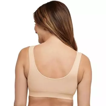 Бесшовный бюстгальтер без косточек Bali One Smooth U DFBRAL Bali, белый