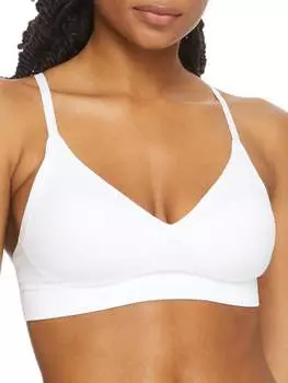 Бесшовный бюстгальтер без косточек Maidenform Women's Pure Comfort, белый