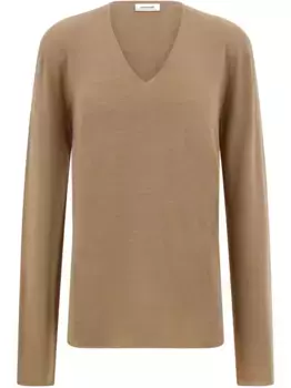 Бесшовный свитер Ferragamo, зеленый
