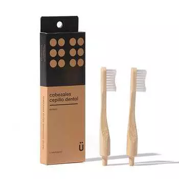 Безголовые насадки-щетки 2 шт Naturbrush