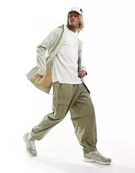 Бежевая длинная легкая парка Only & Sons