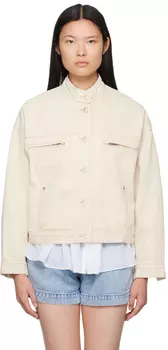 Бежевая джинсовая куртка Viane Isabel Marant Etoile