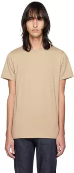 Бежевая футболка Джимми A.P.C.
