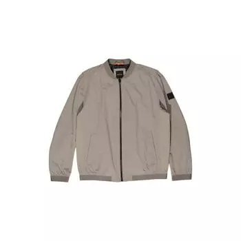 Бежевая куртка из полиамида Hugo Boss