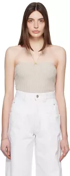 Бежевая майка Blaze Isabel Marant