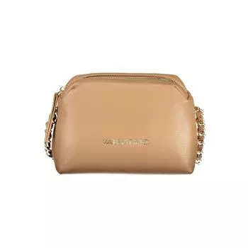 Бежевая полиэтиленовая сумка Valentino Bags
