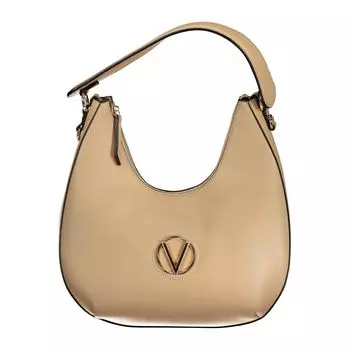 Бежевая полиэтиленовая сумка Valentino Bags