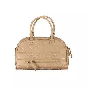 Бежевая полиэтиленовая сумка Valentino Bags