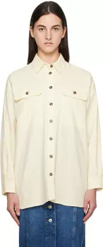 Бежевая рубашка Rolf Weekend Max Mara
