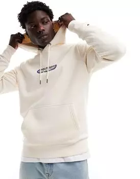 Бежевая толстовка с завязками Tommy Hilfiger