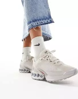 Бежево-серебристые кроссовки унисекс Nike Air Max DN
