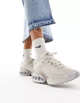 Бежево-серебристые кроссовки унисекс Nike Air Max DN