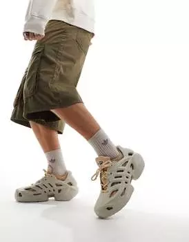 Бежевые кроссовки adidas adifom Climacool