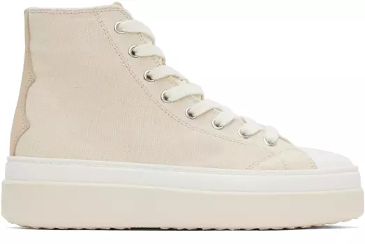 Бежевые кроссовки Austen Isabel Marant