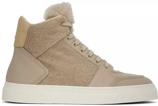 Бежевые кроссовки Klea Max Mara