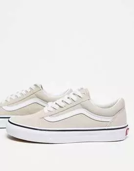 Бежевые кроссовки Vans Old Skool