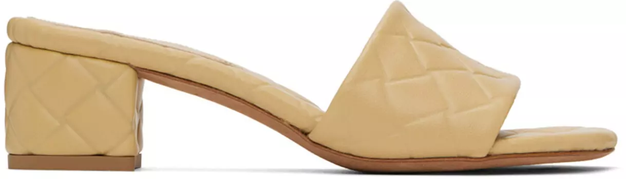 Бежевые сабо Amy Bottega Veneta