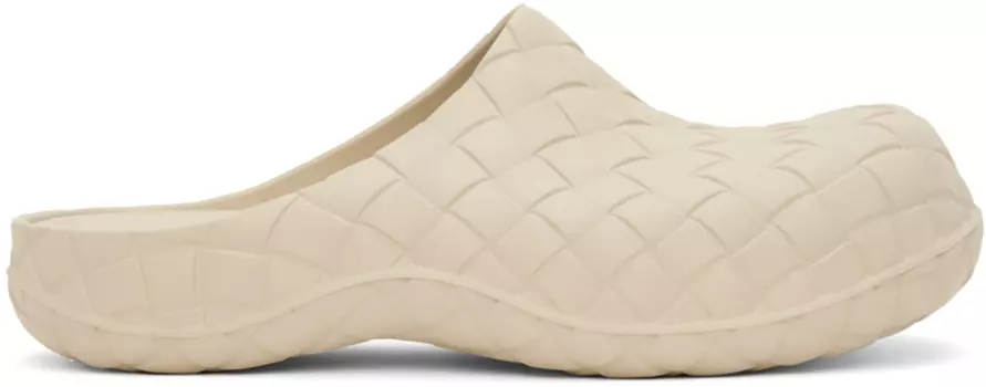Мужские сабо Beebee Bottega Veneta, бежевый