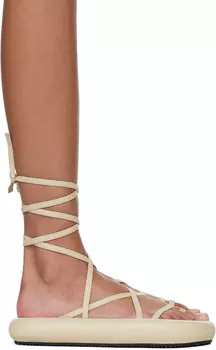 Бежевые сандалии Omea Isabel Marant