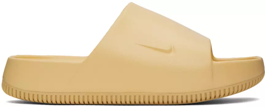 Бежевые спокойные шлепанцы Nike, цвет Sesame