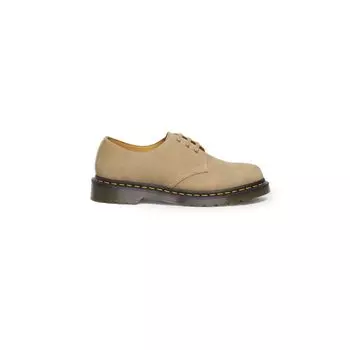 Бежевые замшевые повседневные туфли Dr. Martens
