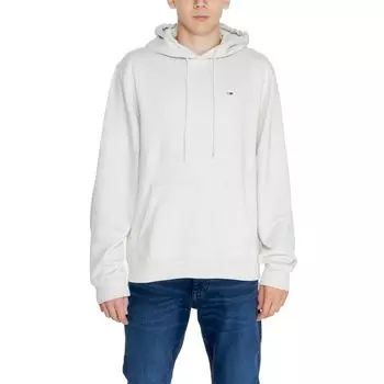 Бежевый хлопковый свитер Rigenerato Tommy Jeans