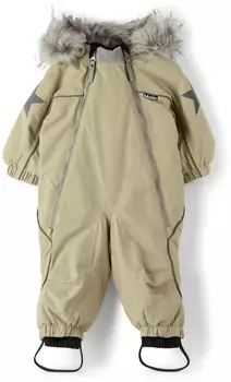 Бежевый зимний комбинезон Baby Pyxis Molo