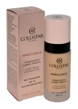Безупречная стойкость, тональный крем для лица SPF 15 2N Бежевый, 30 мл Collistar