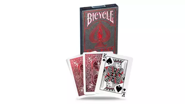 Bicycle игральные карты Metalluxe Red