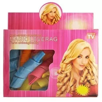 Бигуди Magic Leverag Спирали Бигуди Бигуди As Seen On Tv